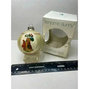 Benjamin Bunny Beatrix Potter Ornament 1979